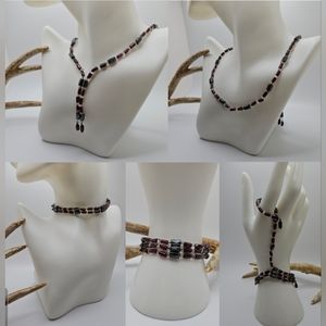 🔥Garnet Natural Stone Magnetic bracelet/necklace